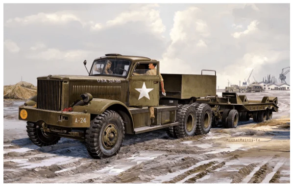 Revell 1/72 M19 Tank Transporter Plastic Model Kit [03364]