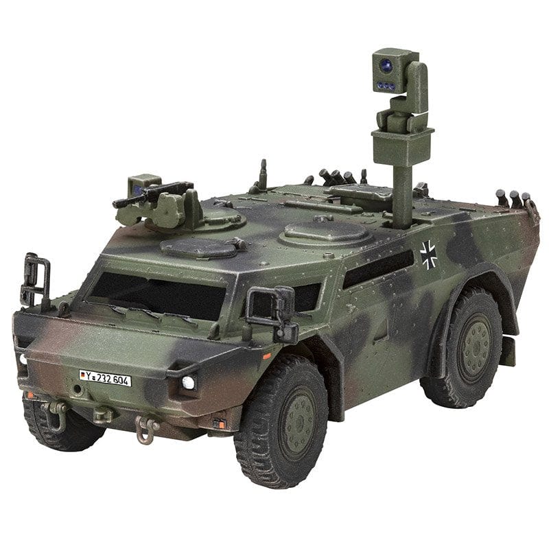 Revell 1/72 Spahwagen Fennek Armoured Vehicle Scaled Plastic Model Kit [03356] - Image 2