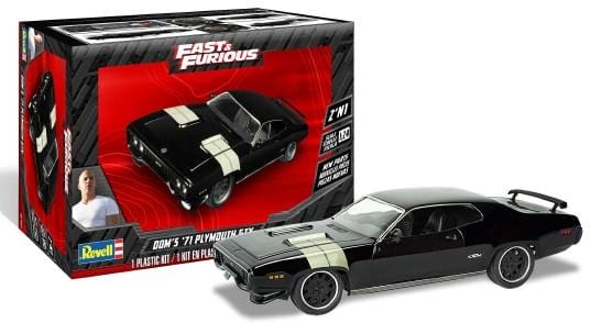 Revell 14477 Doms 1971 Plymouth GTX Plastic Model Kit