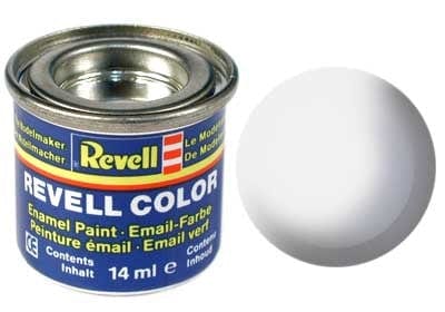 Revell White Silk Enamel Model Paint 14ml [32301]