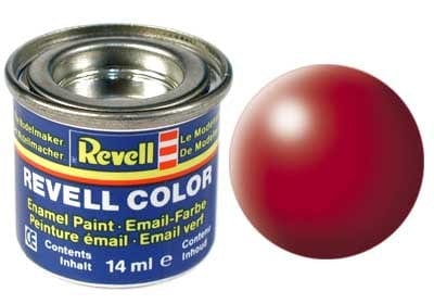 Revell Fiery Red Silk Enamel Model Paint 14ml [32330]