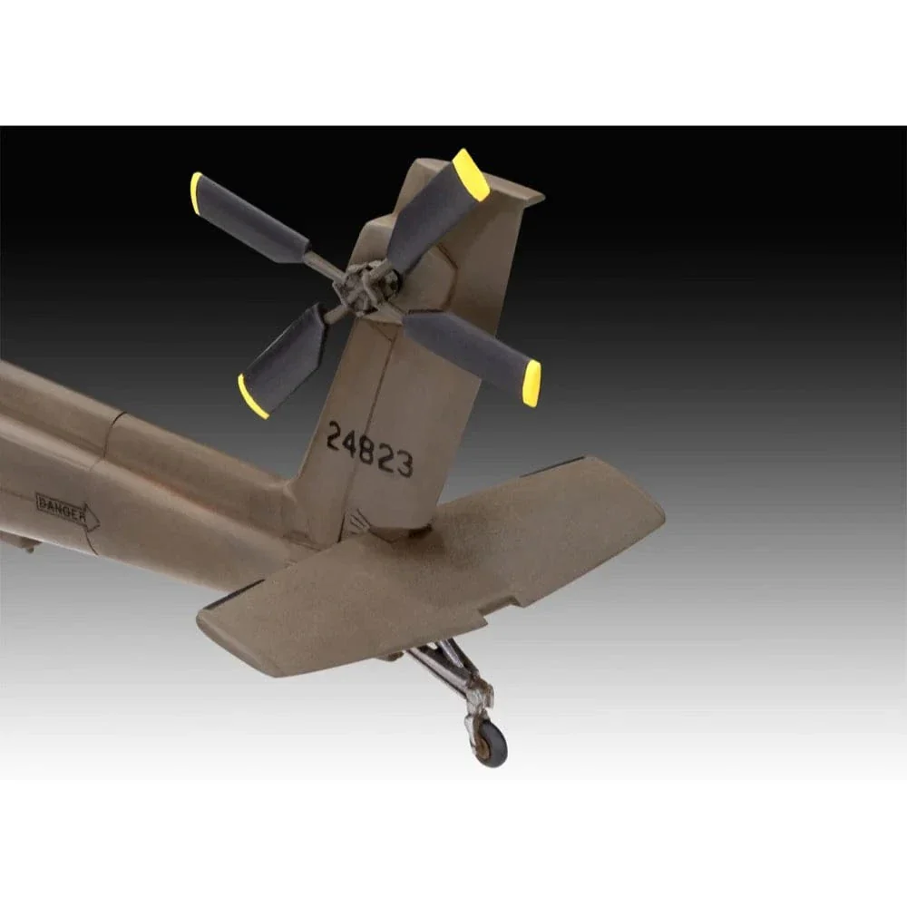 Revell 63824 1/144 AH-64A Apache Plastic Model Starter Set - Image 4