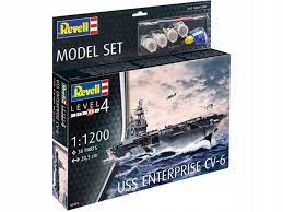 Revell 65824 1/1200 USS Enterprise CV-6 Model Set Plastic Model Kit