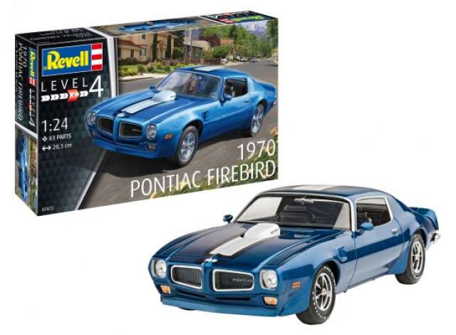 Revell 67672 1/25 1970 Pontiac Firebird (Gift Set)