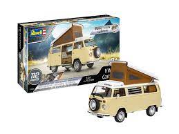 Revell 67676 1/24 VW T2 Camper (Easy-Click) (Gift Set)
