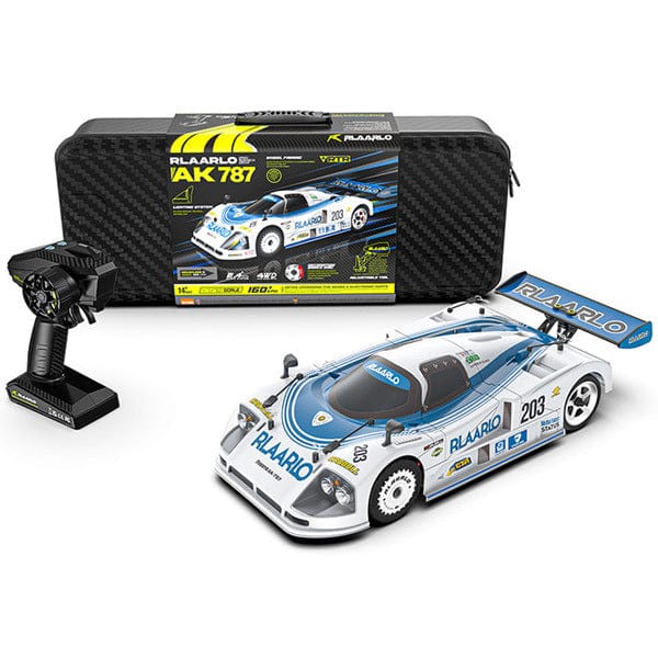 Rlaarlo 1/10 AK-787 Brushless Supercar Carbon Edition Blue - Image 6