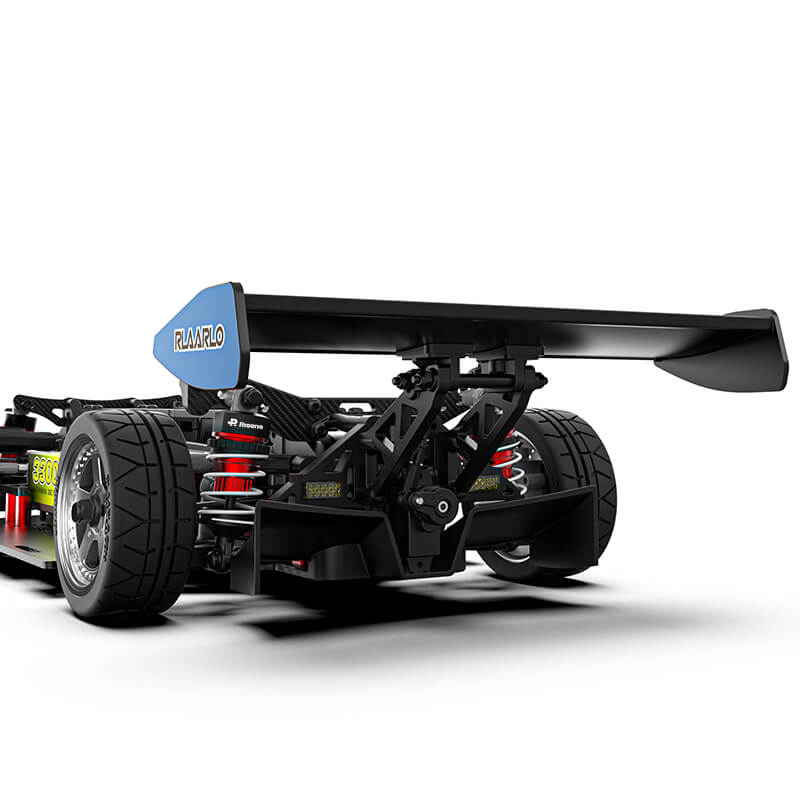 Rlaarlo 1/10 AK-787 Brushless Supercar Carbon Edition Orange - Image 6