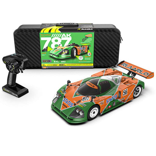 Rlaarlo 1/10 AK-787 Brushless Supercar Carbon Edition Orange - Image 7