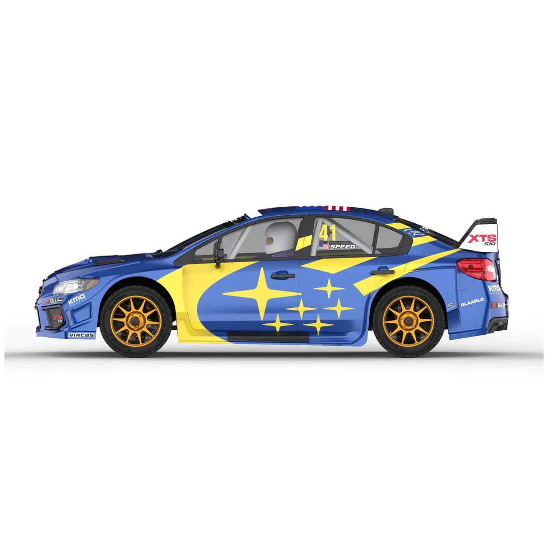 Rlaarlo 1/10 Brushless 4WD RC Rally Car [XTS-S10] - Image 2