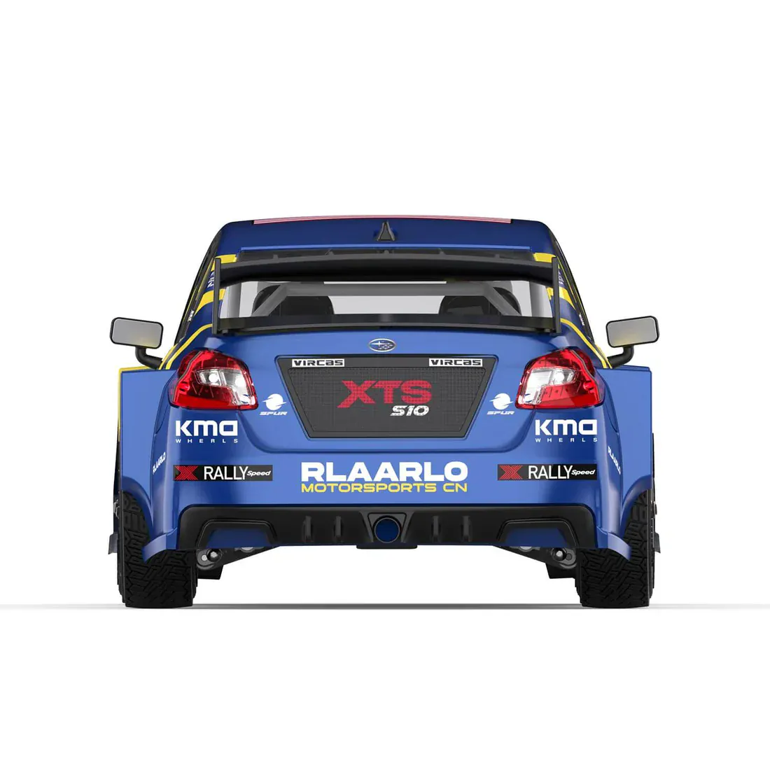 Rlaarlo 1/10 Brushless 4WD RC Rally Car [XTS-S10] - Image 3