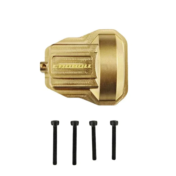 Rlaarlo Brass Front Rear Axle Diff Covers For MK-07 [MK07-305]