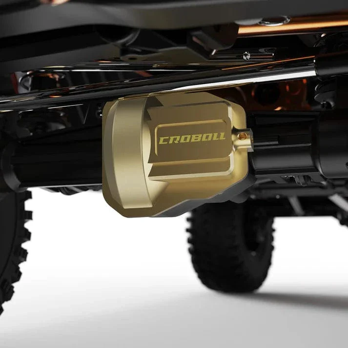 Rlaarlo Brass Front Rear Axle Diff Covers For MK-07 [MK07-305] - Image 3