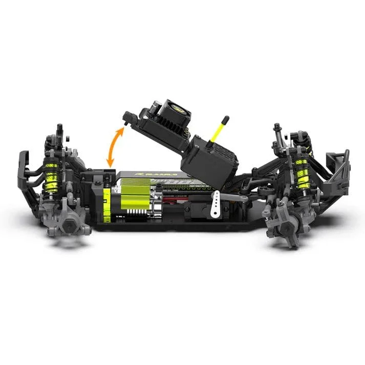 Rlaarlo 1/14 ROG1 Gladiator 4wd Brushless RC Monster Truck - Red - Image 7