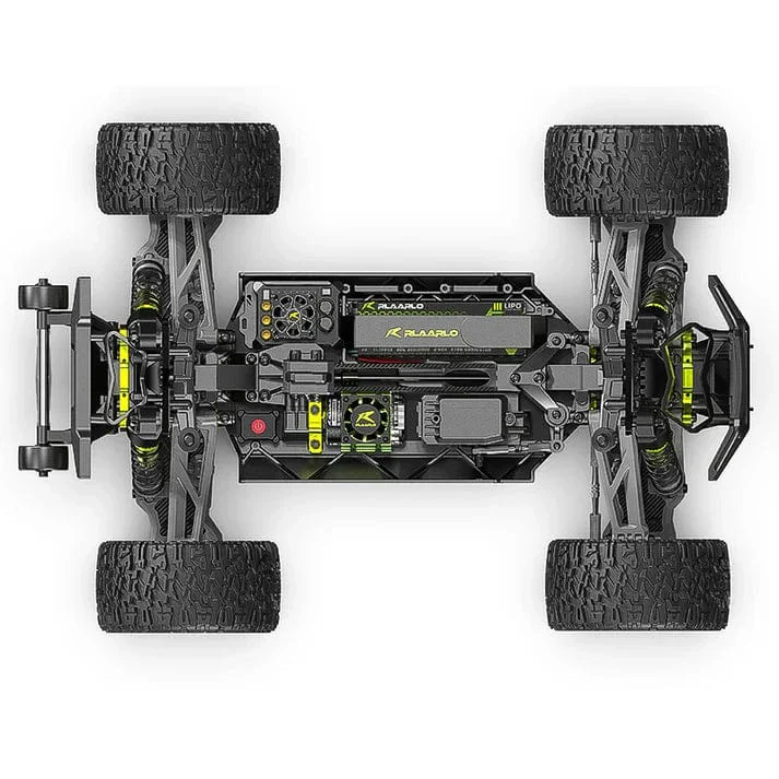 Rlaarlo 1/10 Omni Terminator 4wd Brushless Monster Truck RTR - Carbon Edition - Black [RZ001B-C] - Image 4