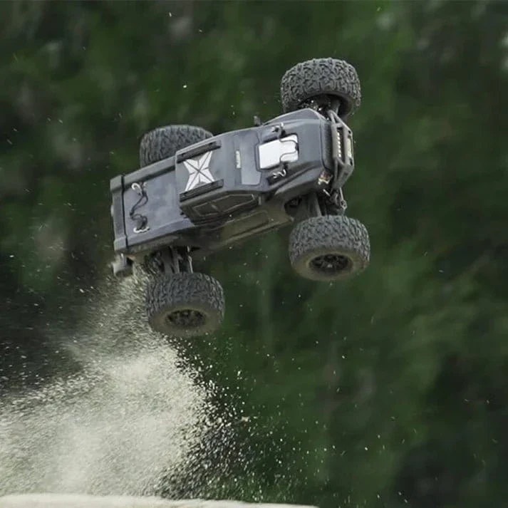 Rlaarlo 1/10 Omni Terminator 4wd Brushless Monster Truck RTR - Carbon Edition - Black [RZ001B-C] - Image 5