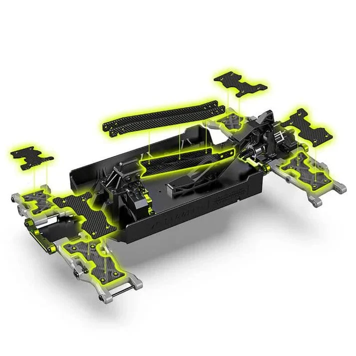 Rlaarlo 1/10 Omni Terminator 4wd Brushless Monster Truck RTR - Carbon Edition - Black [RZ001B-C] - Image 7