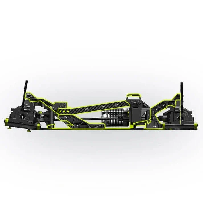 Rlaarlo 1/10 Omni Terminator 4wd Brushless Monster Truck RTR - Carbon Edition - Black [RZ001B-C] - Image 8