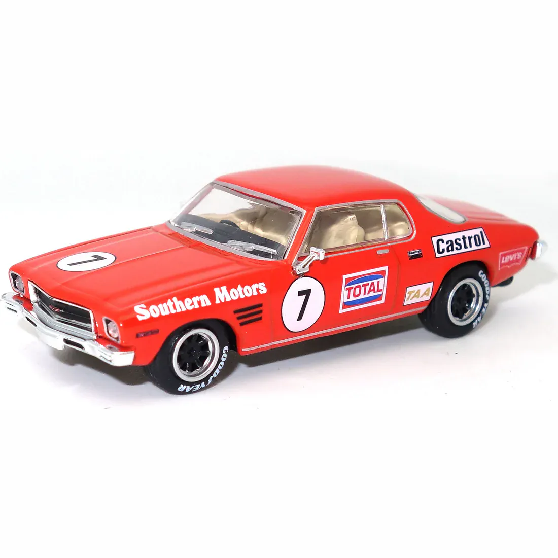 Road Ragers 1/64 1972 HQ Monaro GTS Coupe - Bob Jane