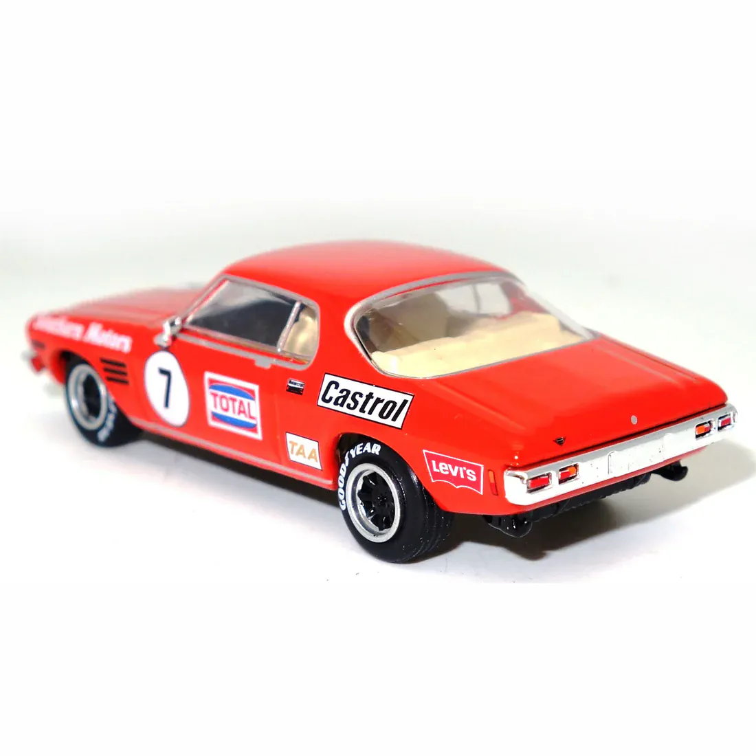Road Ragers 1/64 1972 HQ Monaro GTS Coupe - Bob Jane - Image 2