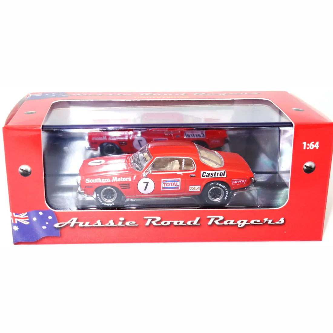 Road Ragers 1/64 1972 HQ Monaro GTS Coupe - Bob Jane - Image 3