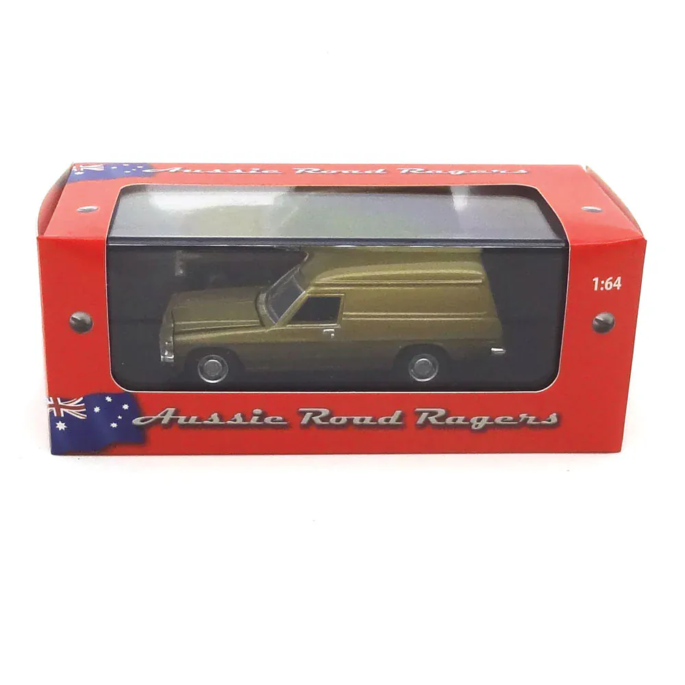 Road Ragers 1/64 1982 WB V8 Panel Van - Oyster Metallic - Image 2