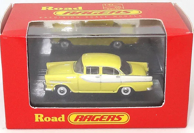 Road Ragers 1/87 FB Sedan - Satellite Yellow - Image 2