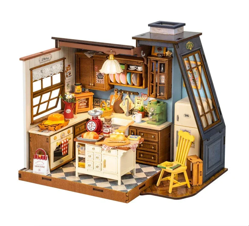 Robotime DIY Mini House Baking Kitchen Kit