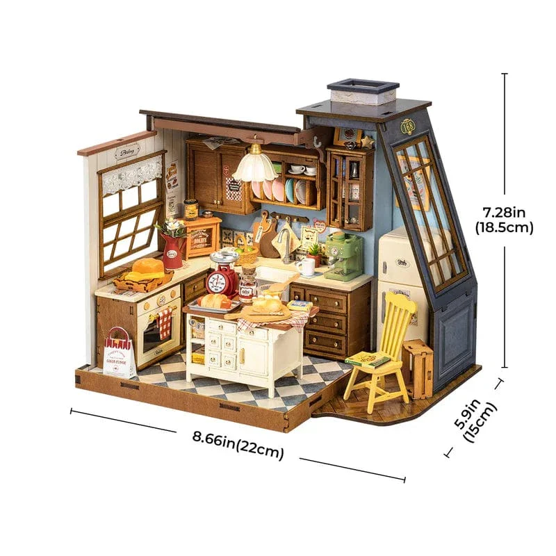 Robotime DIY Mini House Baking Kitchen Kit - Image 2