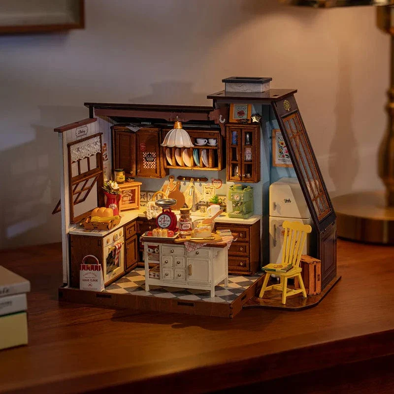 Robotime DIY Mini House Baking Kitchen Kit - Image 3
