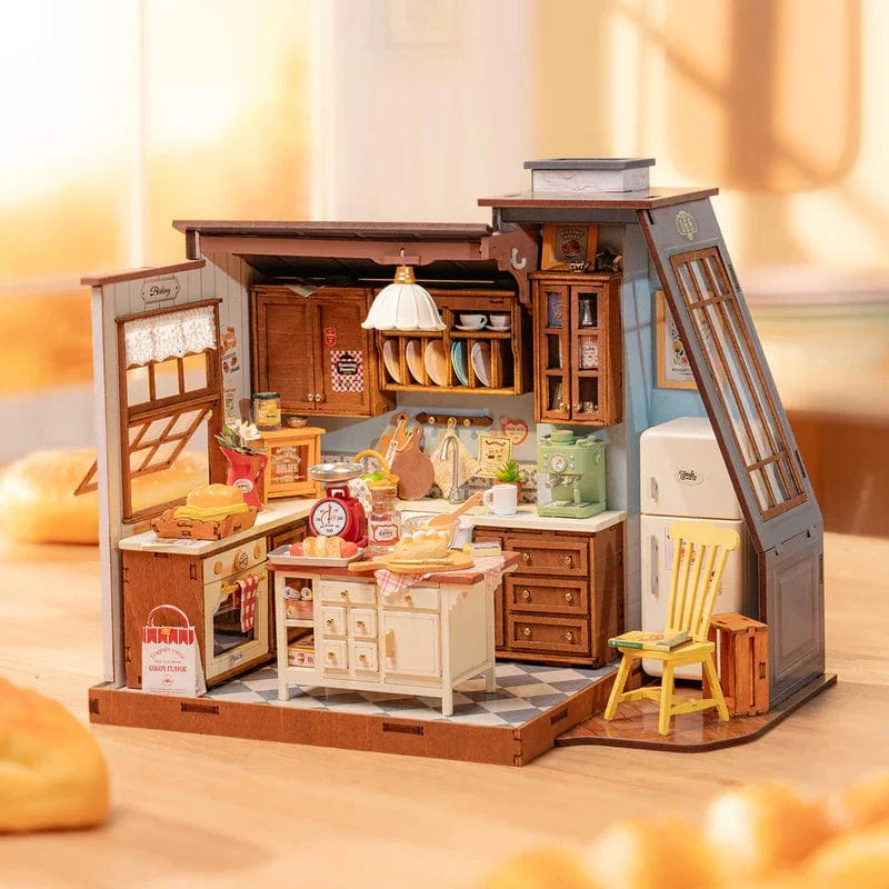 Robotime DIY Mini House Baking Kitchen Kit - Image 4