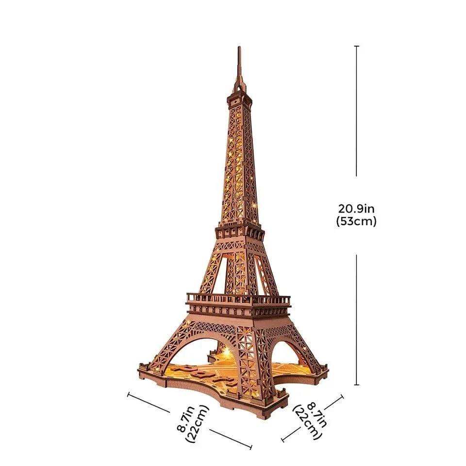 Robotime GL01 Night Of The Eiffel Tower Kit - Image 4