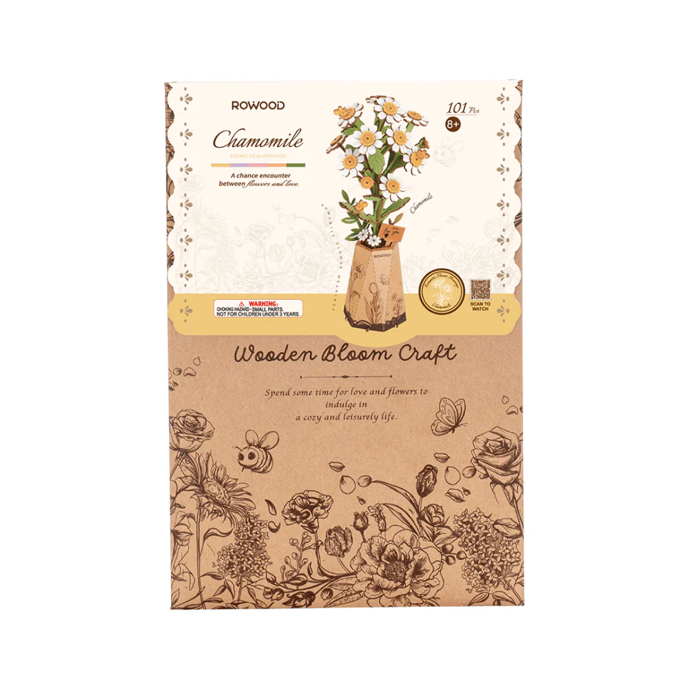 Robotime Wood Bloom Chamomile Flower Kit [TW052]