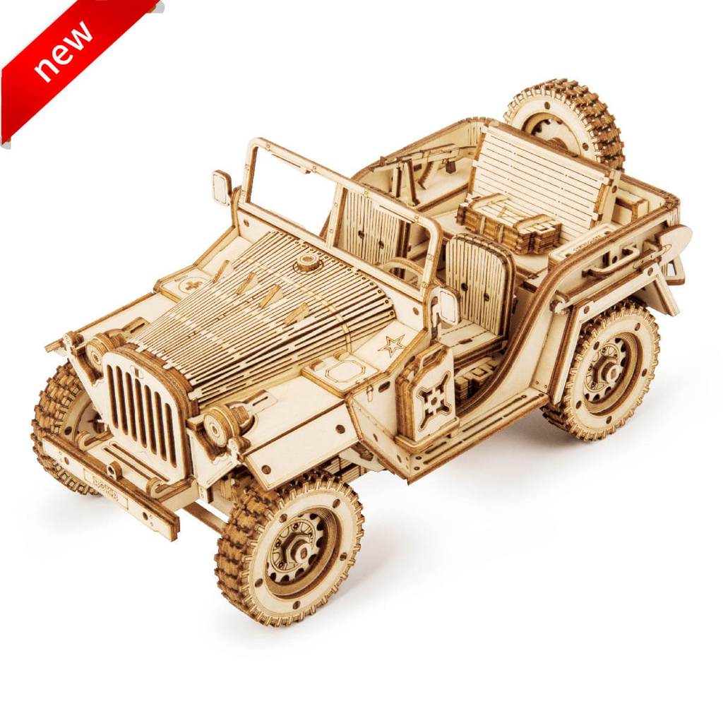 ROKR 1/18 Army Jeep Kit