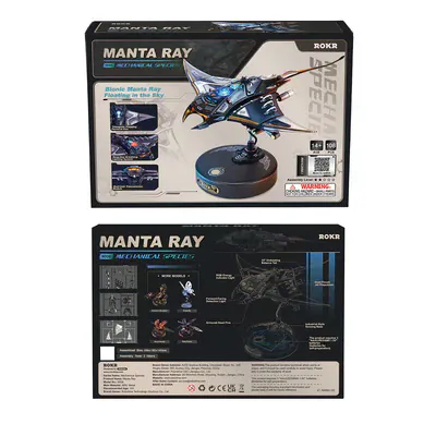 ROKR Manta Ray Mechanical 3D Kit [MI06] - Image 4