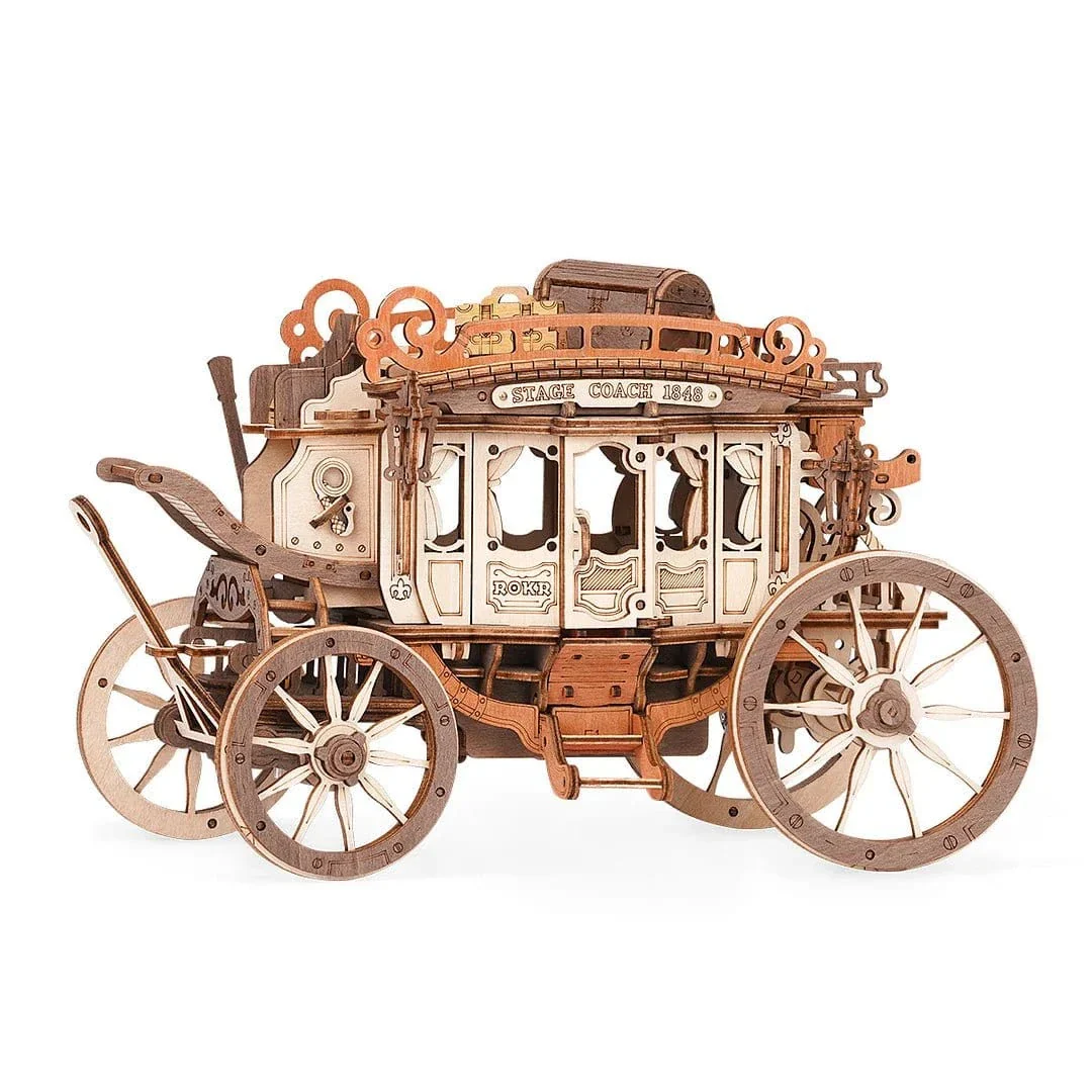 ROKR Stagecoach Mechanical Music Box Kit