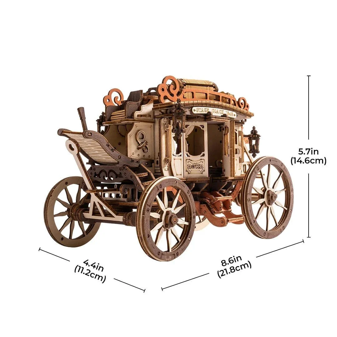 ROKR Stagecoach Mechanical Music Box Kit - Image 2
