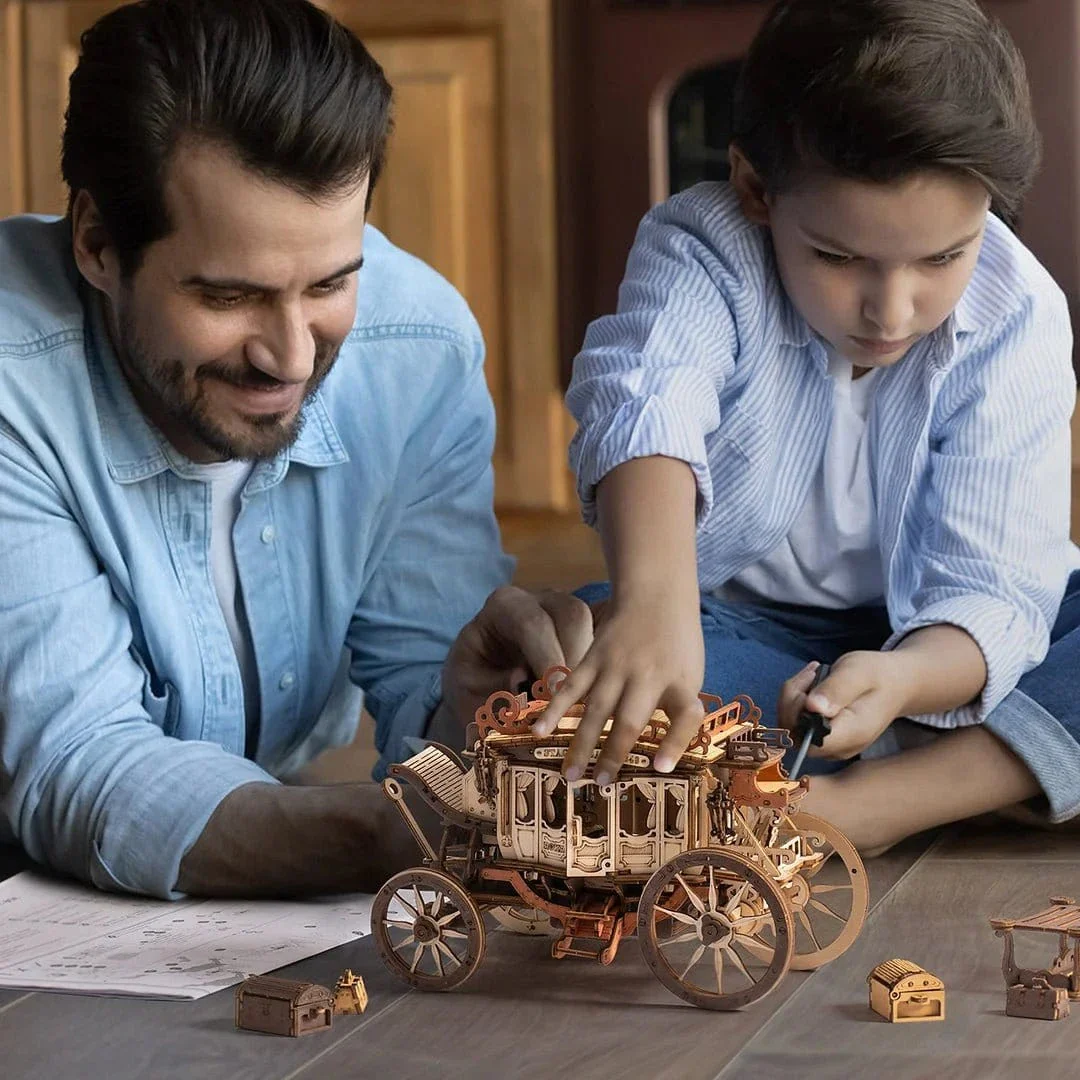 ROKR Stagecoach Mechanical Music Box Kit - Image 5