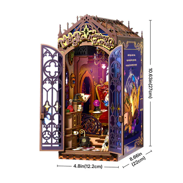 Rolife Magic Fantasy Corner DIY Book Nook Shelf Insert [TGB14] - Image 3