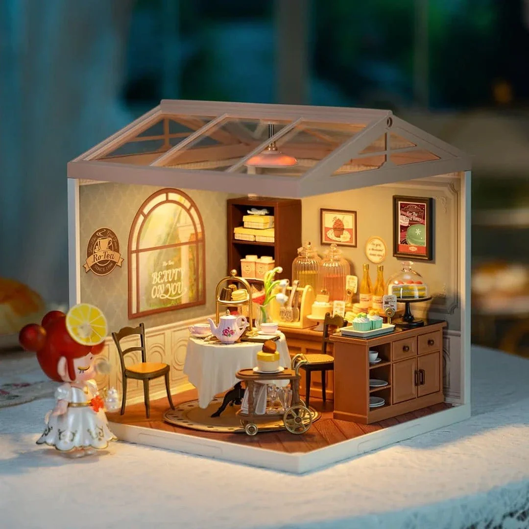 Rolife Sweet Sips Tea DIY Plastic Miniature House [DW011] - Image 2