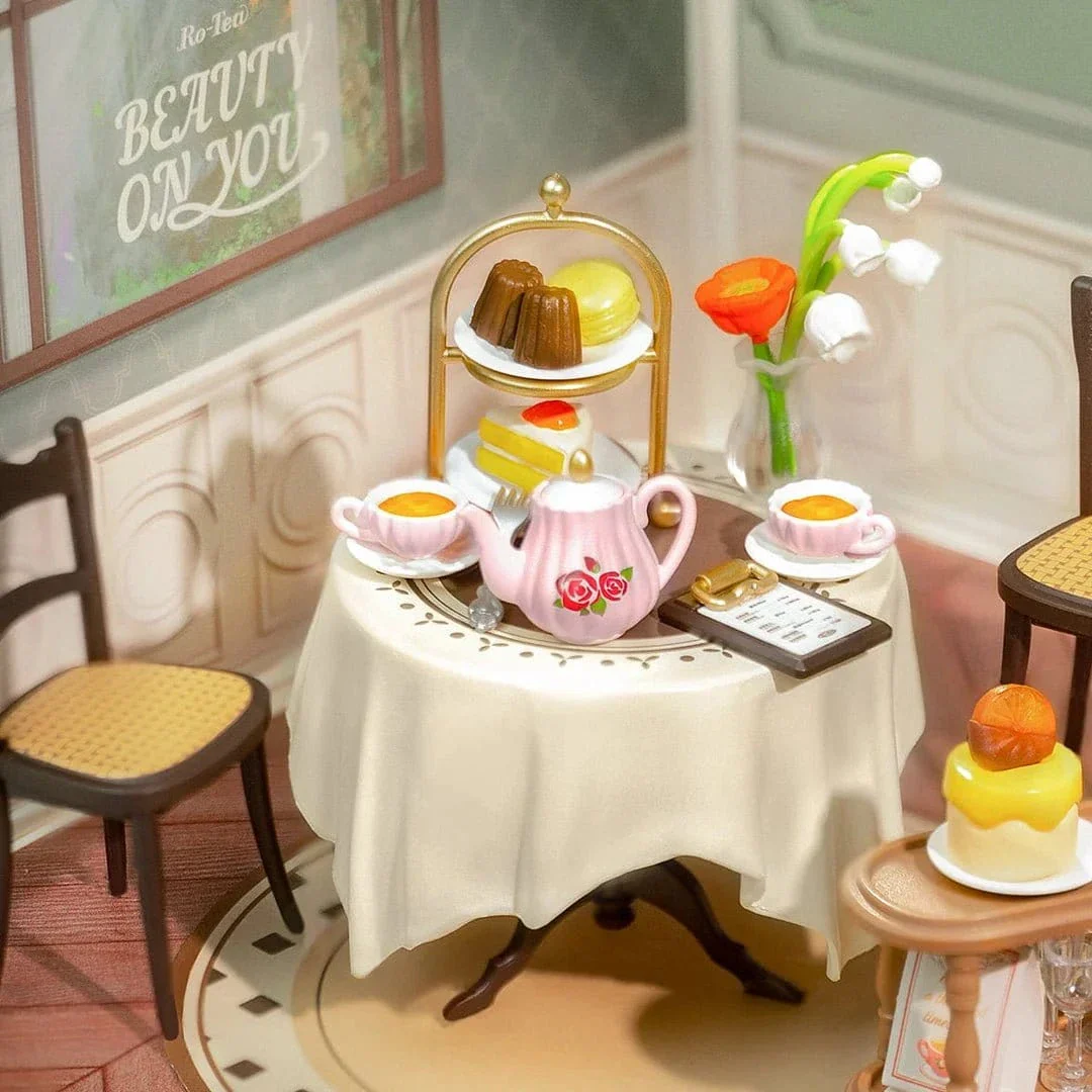 Rolife Sweet Sips Tea DIY Plastic Miniature House [DW011] - Image 5