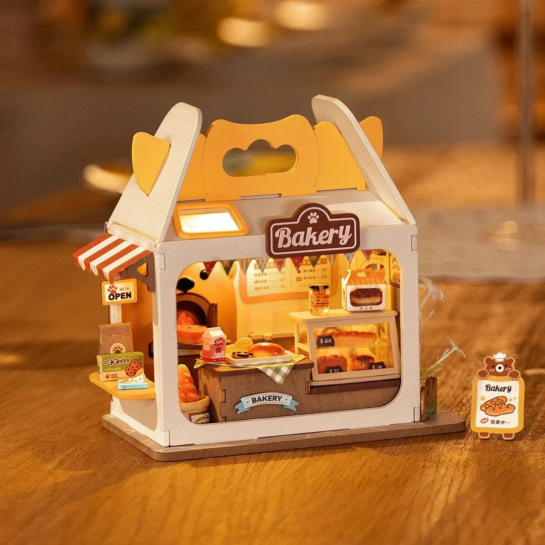 Rolife Teddys Food Box DIY Miniature House Kit - Image 3