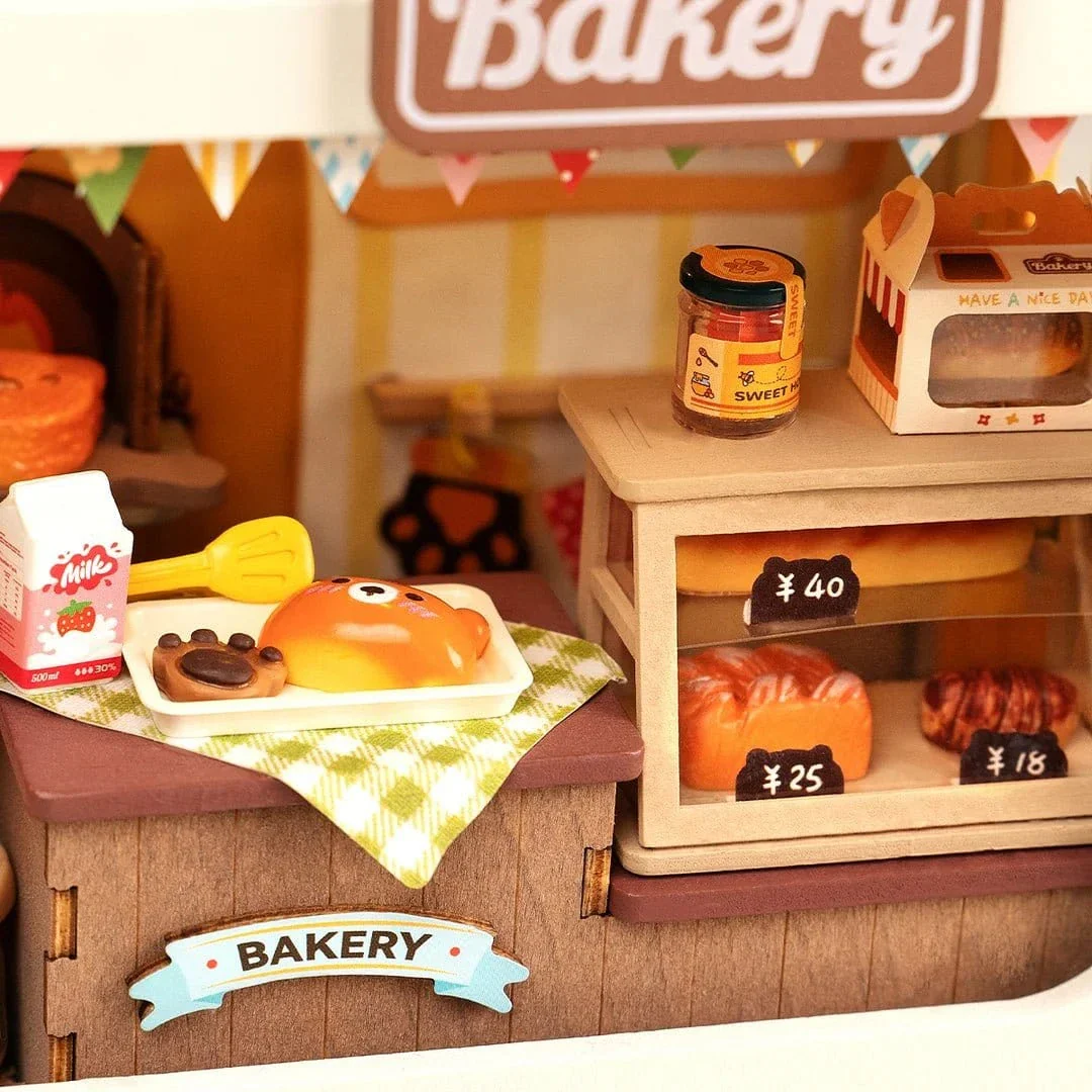 Rolife Teddys Food Box DIY Miniature House Kit - Image 5
