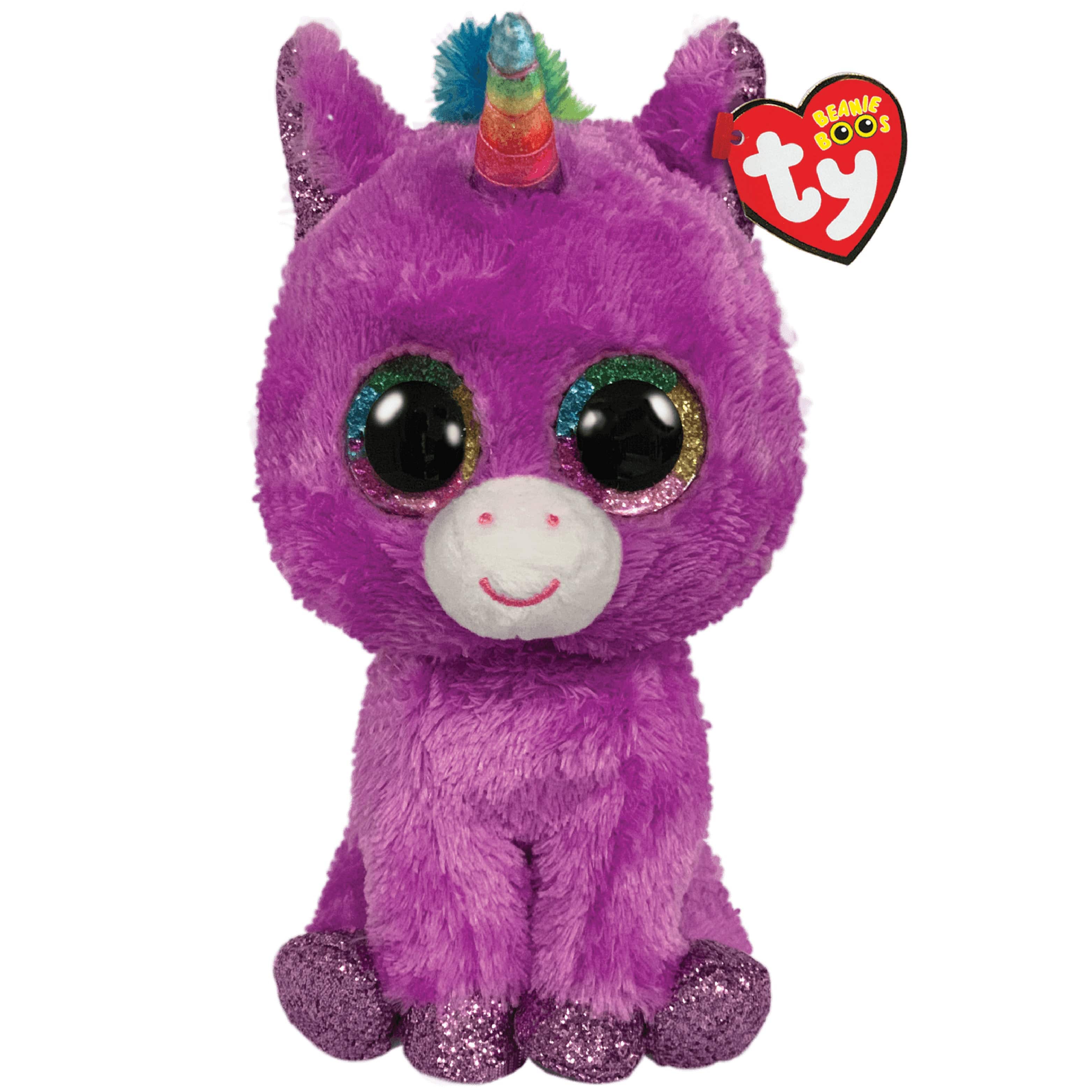 ROSETTE - Purple Unicorn Reg Beanie Boo