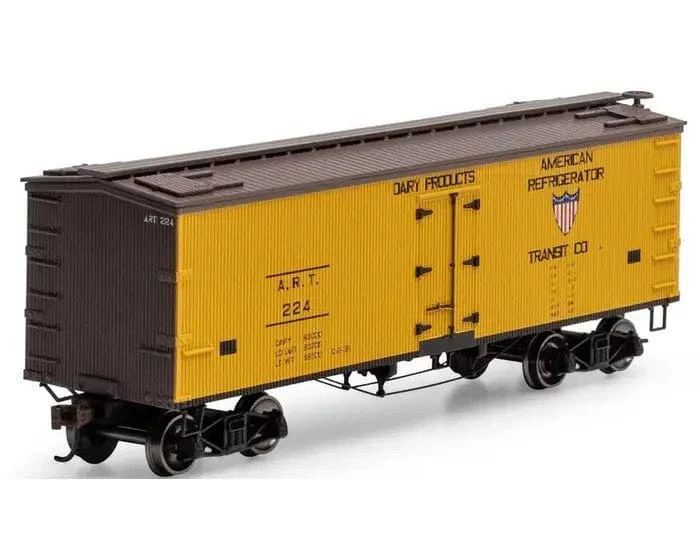 Roundhouse HO Scale 36ft Wood Reefer, ART #224