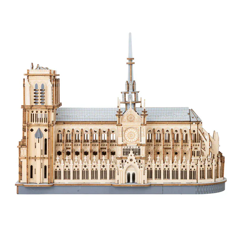 Rowood Paris Cathedral 3D Wooden Model Kit [TG511]