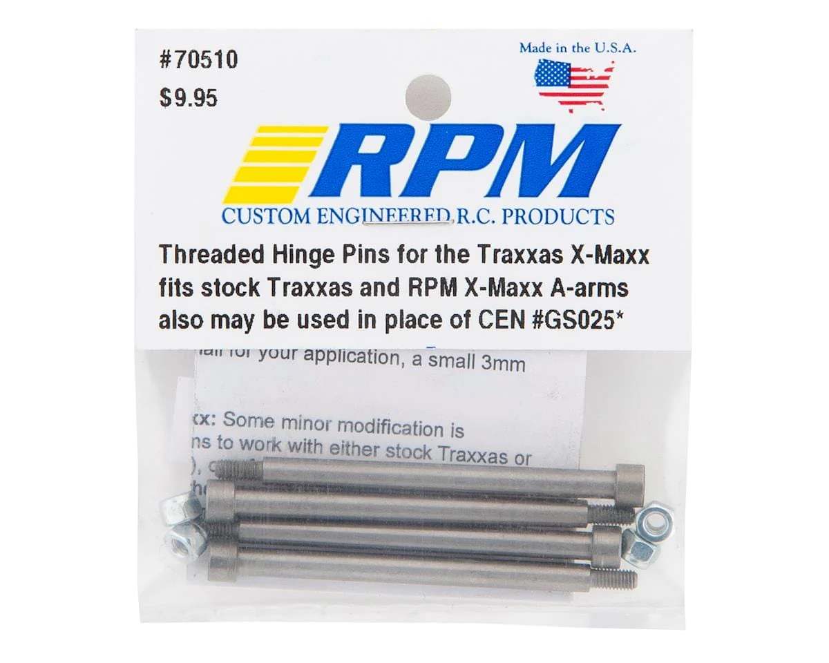 RPM 70510 X-Maxx Threaded Hinge Pin Set - Image 2
