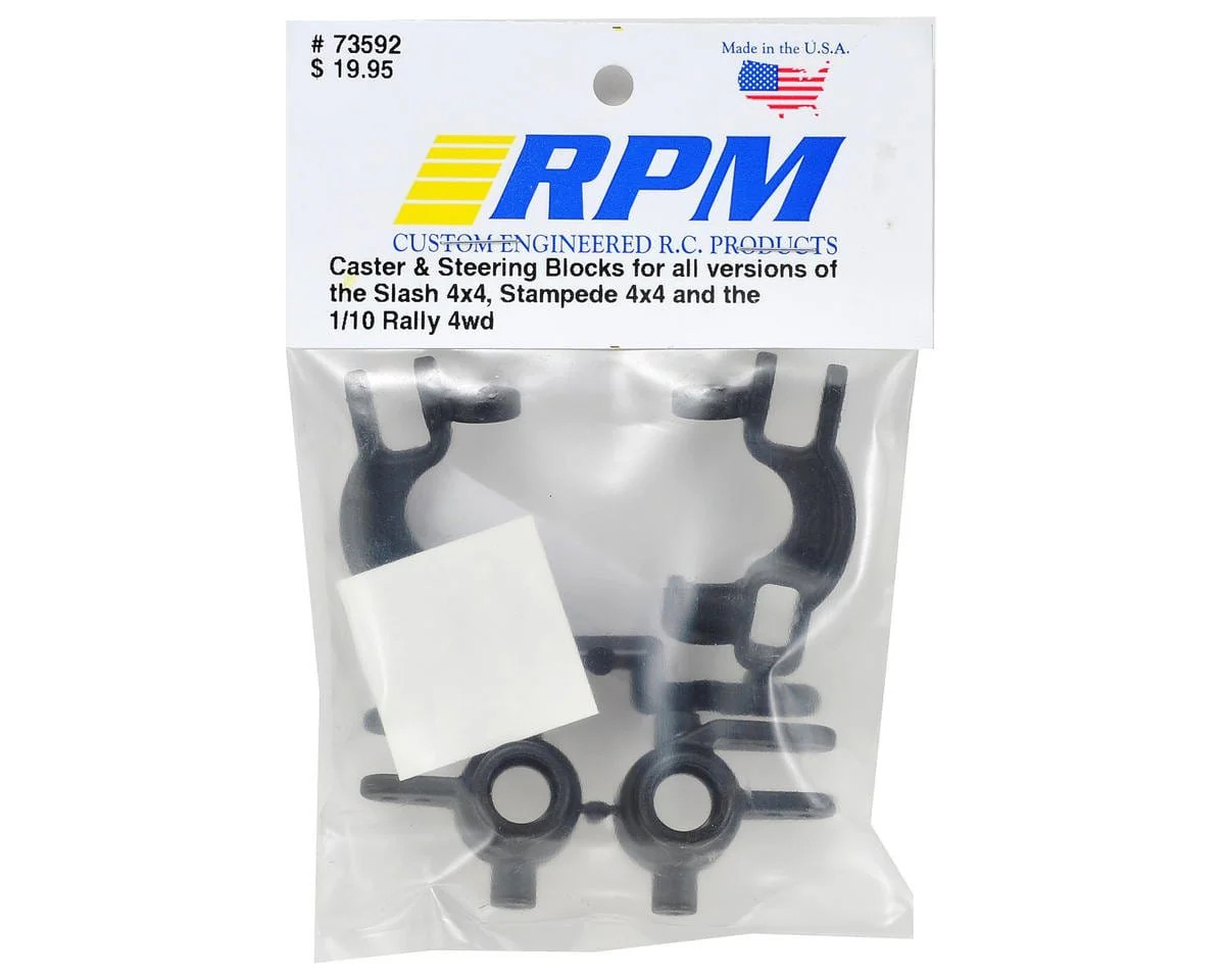 RPM Caster & Spindle Block Set for Traxxas 4x4 - Image 2