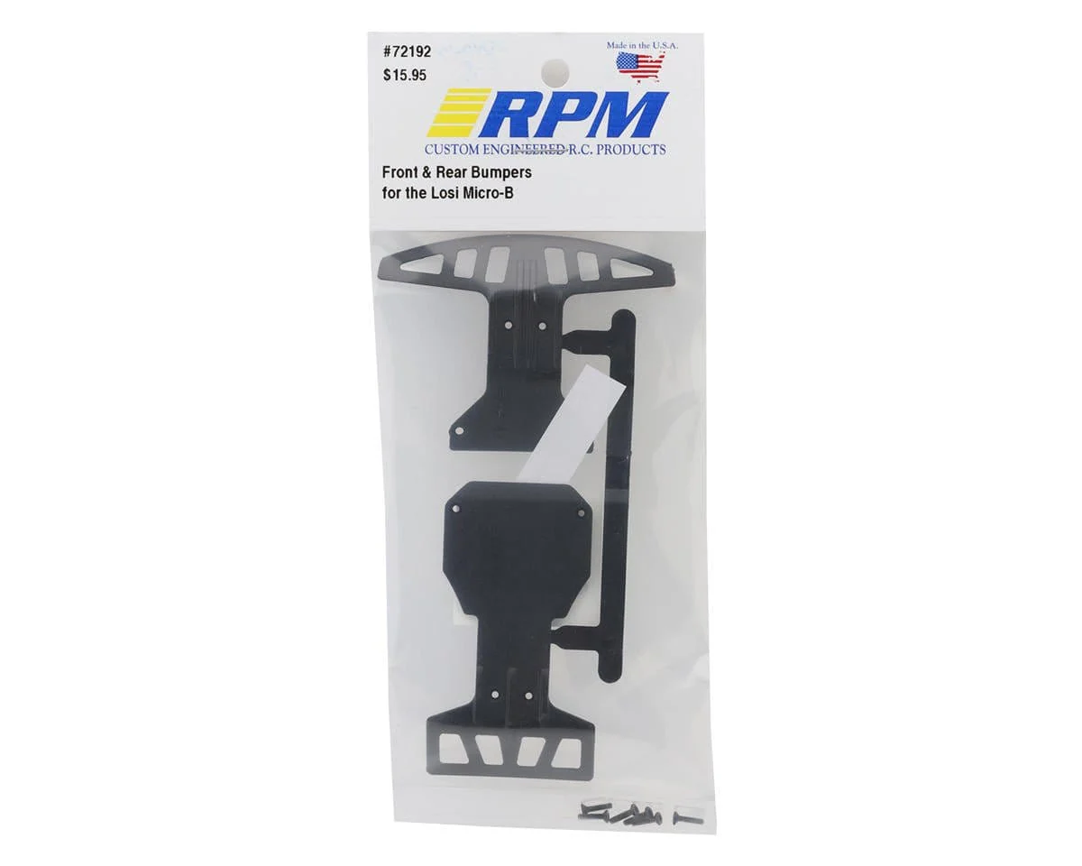 RPM Losi Micro-B Front & Rear Bumper Set [72192] - Image 2