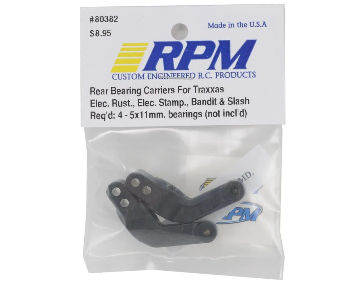 RPM Rear Bearing Carriers for Traxxas Slash/Bandit/Rustler/Stampede [RPM80382] - Image 2
