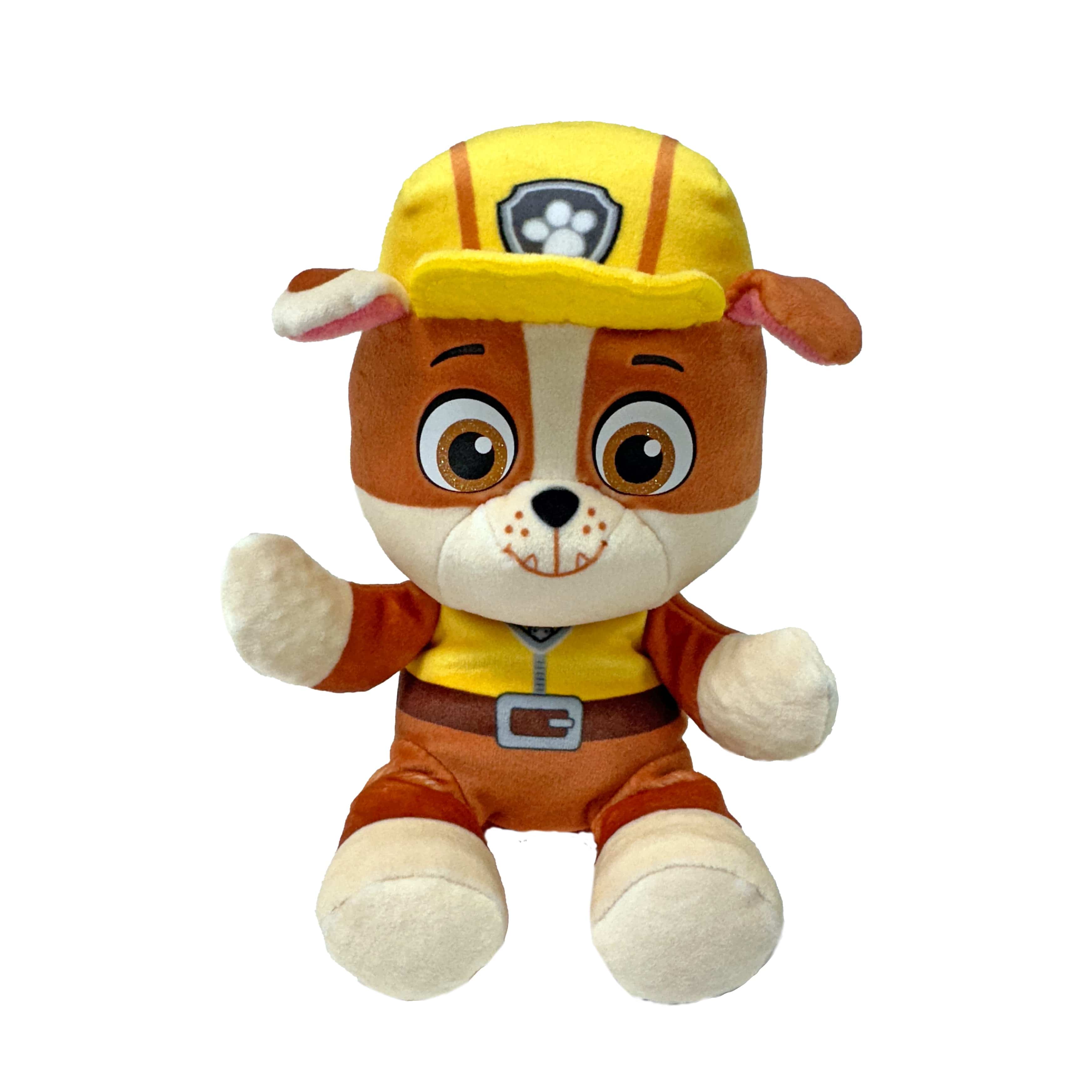 RUBBLE - Bulldog Floppy Reg Beanie Baby Paw Patrol
